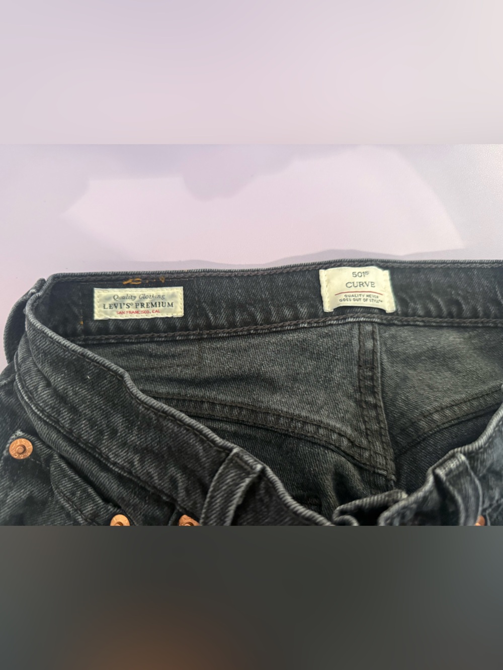 Levi’s 501® CURVE WOMEN'S JEANS in Memories of You - Picture 5 of 7